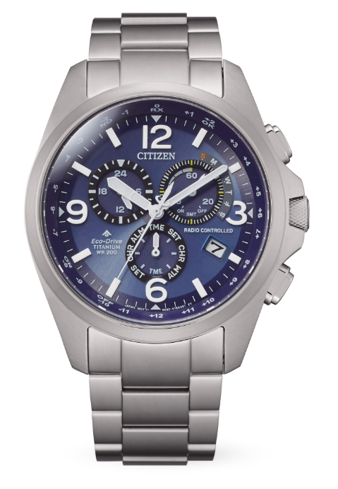 CITIZEN FIELD SUPER TITANIO RADIOCONTROLLATO