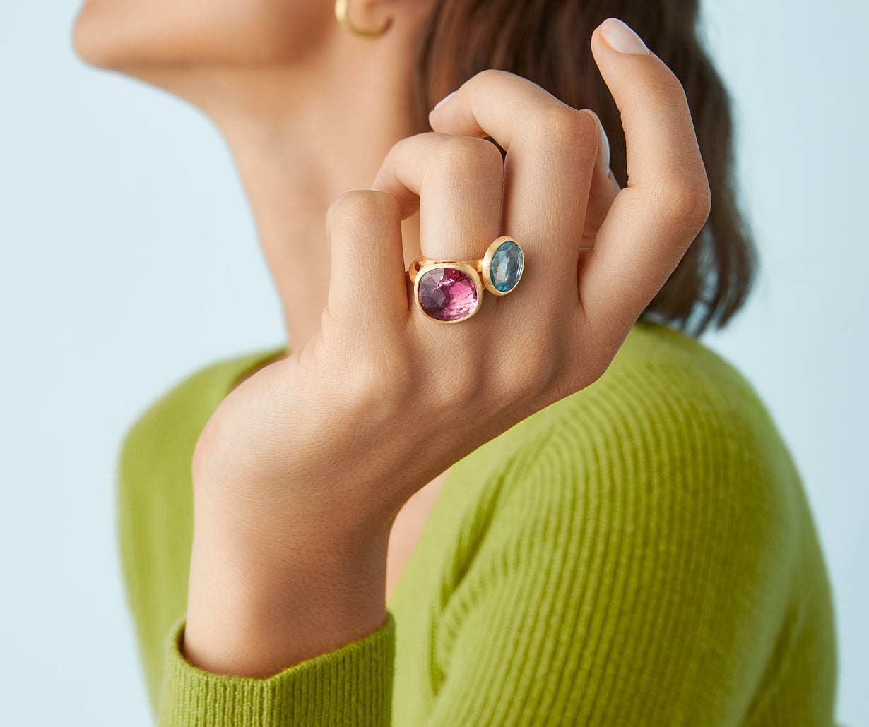 ANELLO JAIPUR TOPAZIO