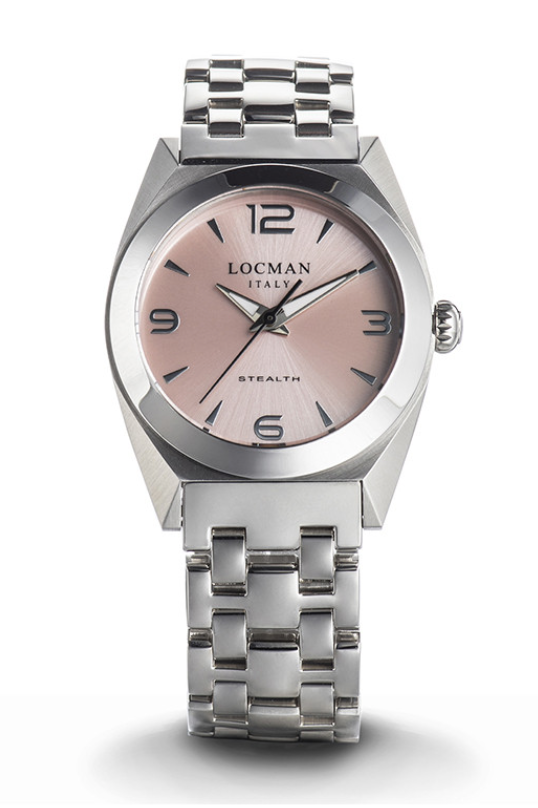 LOCMAN STEALTH SOLO TEMPO AL QUARZO, CASSA IN ACCIAIO E TITANIO