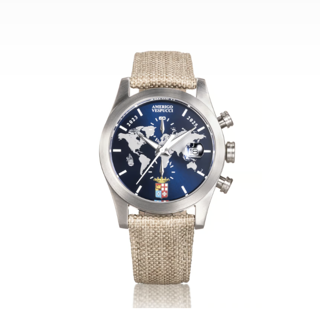 Locman Island Amerigo Vespucci Cassa Acciaio e Titanio