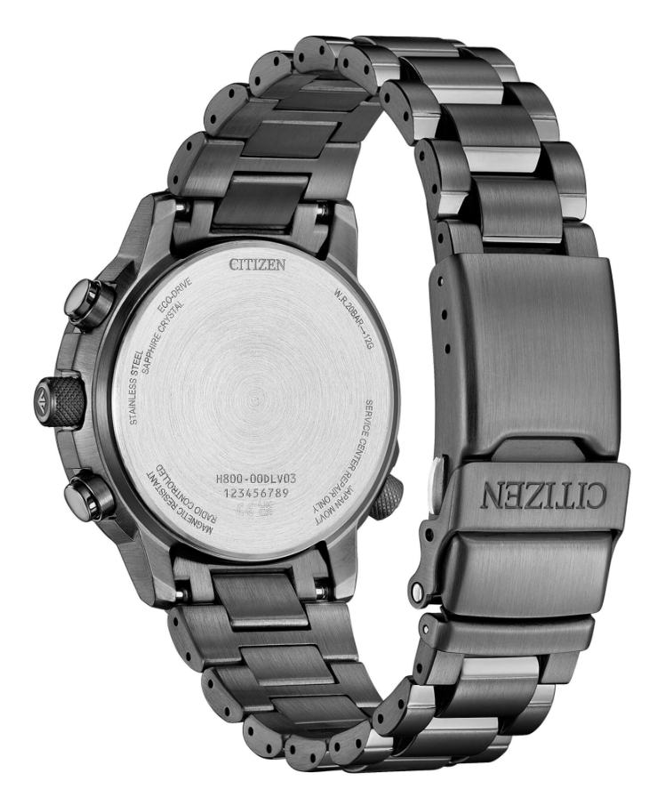 Citizen Crono Pilot Acciaio 41mm AT8304-57W