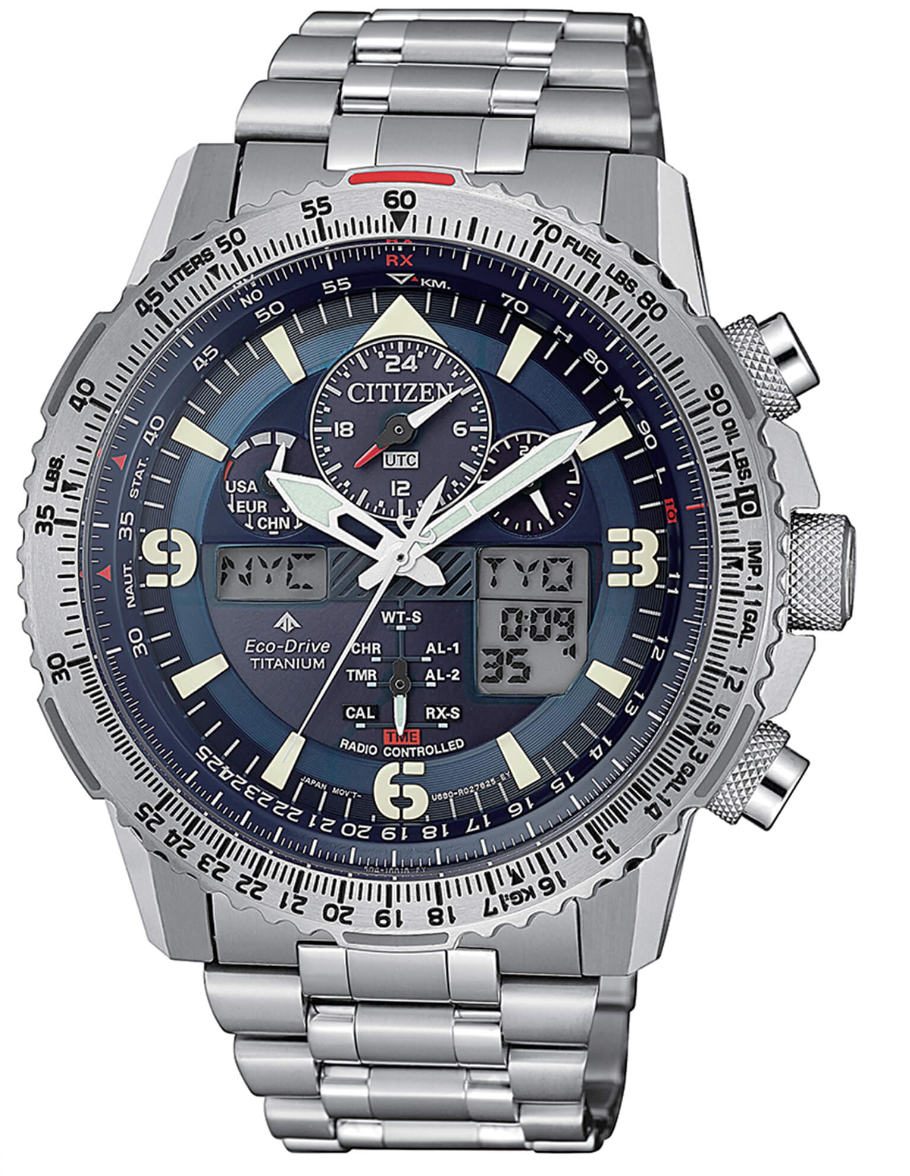 CITIZEN SKYHAWK SUPER TITANIO RADIOCONTROLLATO ECODRIVE