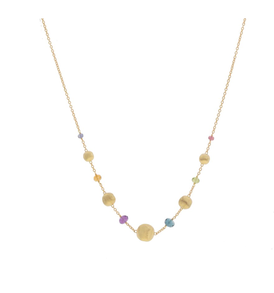 AFRICA GEMSTONE COLLIER MULTICOLORE