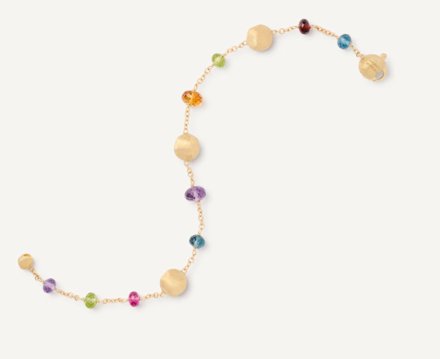 AFRICA GEMSTONE BRACCIALE  MULTICOLORE 1 FILO