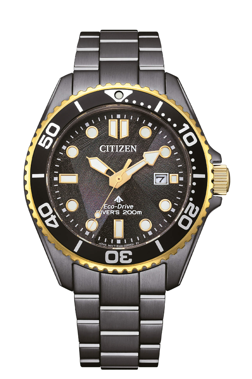 Diver's Eco Drive 200 mt 40mm Light in Black Lim. Ed.