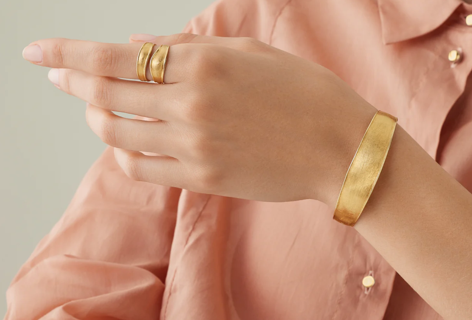 LUNARIA ANELLO DOPPIA FASCIA