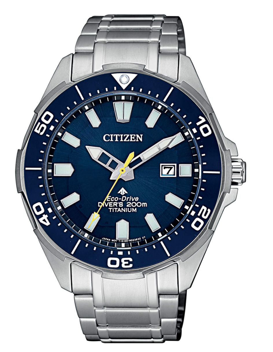 Diver's Eco Drive 200 mt Super Titanio