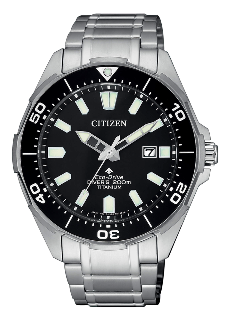 Diver's Eco Drive 200 mt Super Titanio