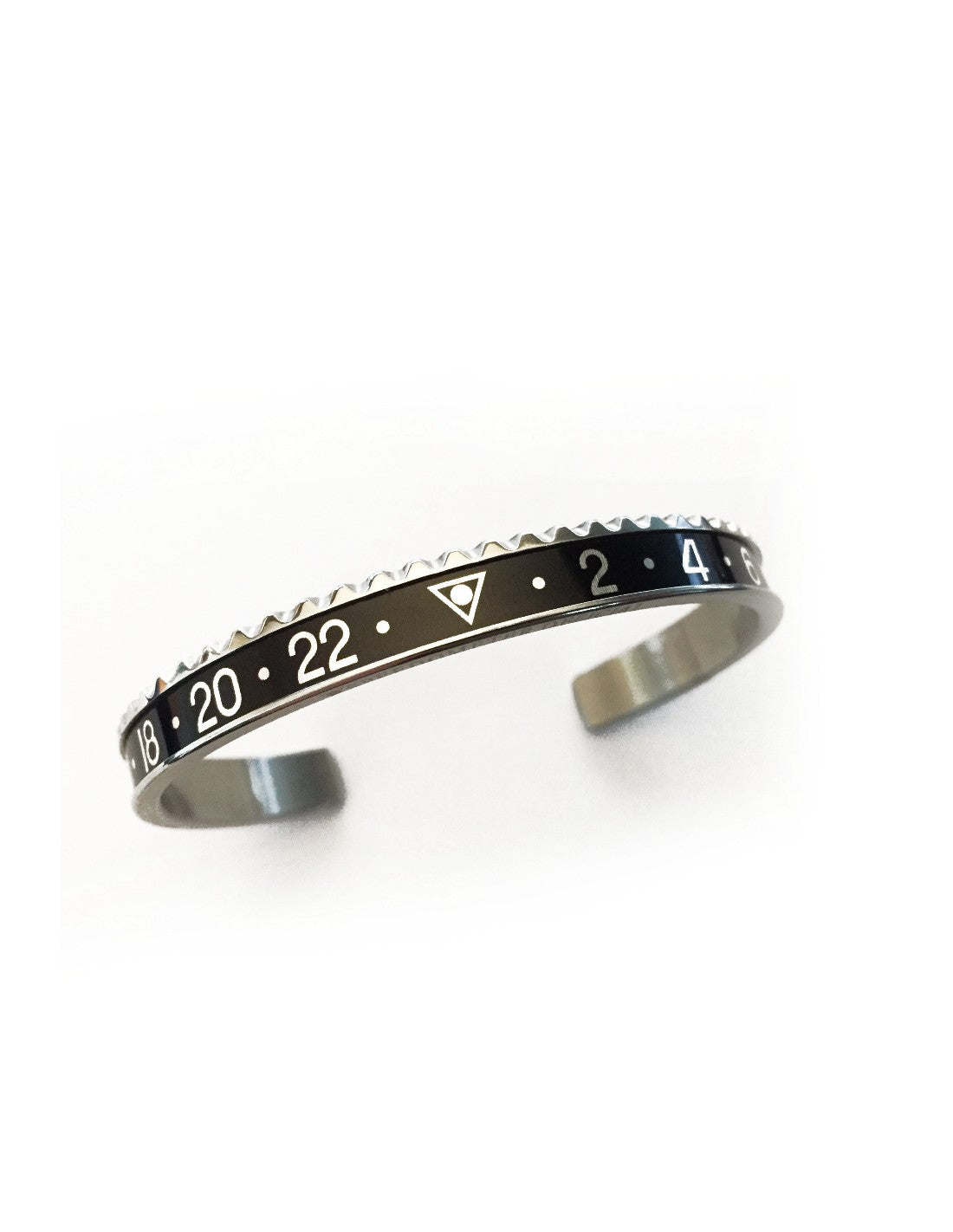 Bracciale Speedometer Classic Dual time nero